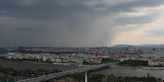 "Heftiger Starkregen, Hagel" – Gewitter rollt auf Wien zu