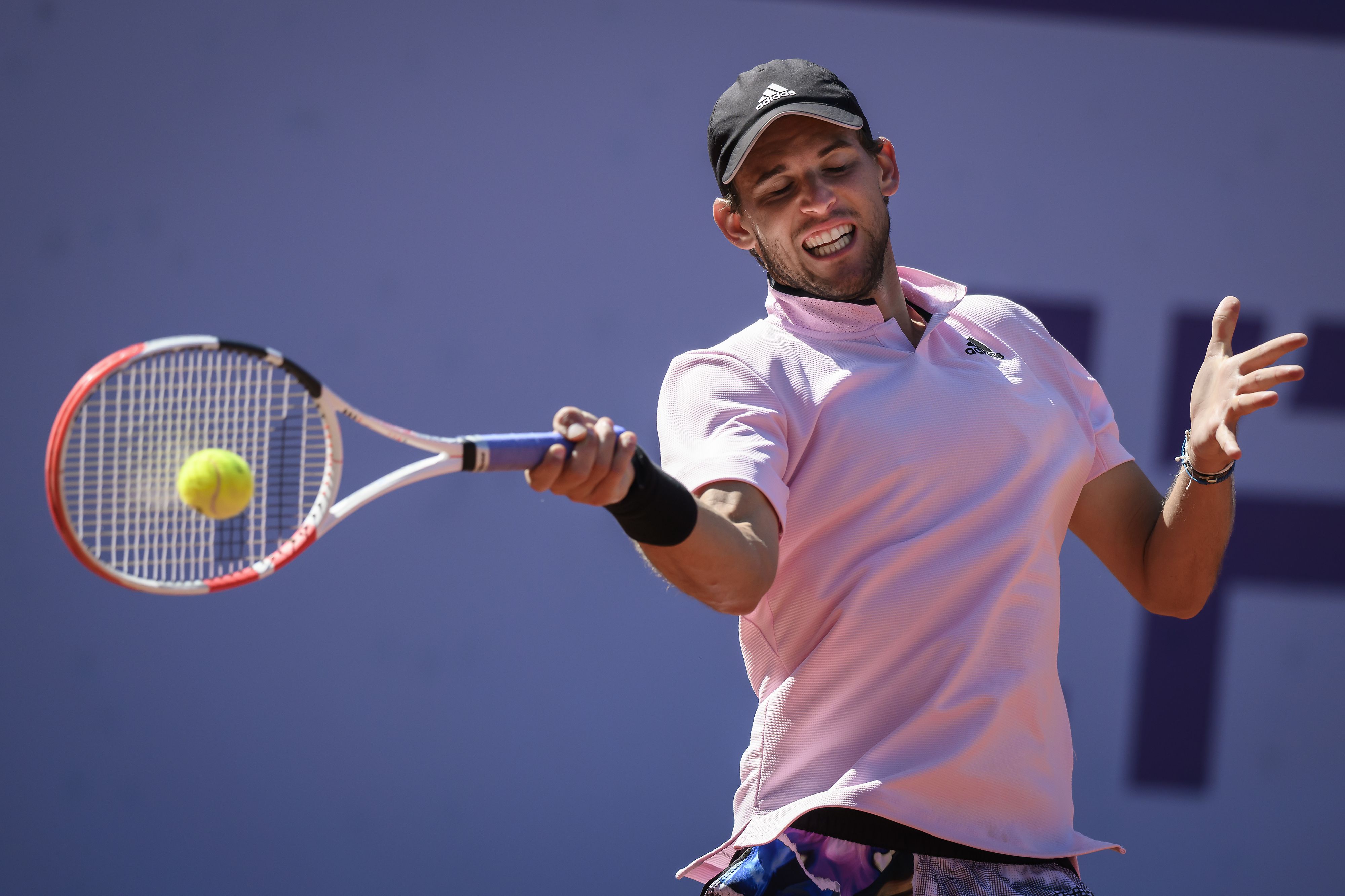 Dominic Thiem in Gstaad.
