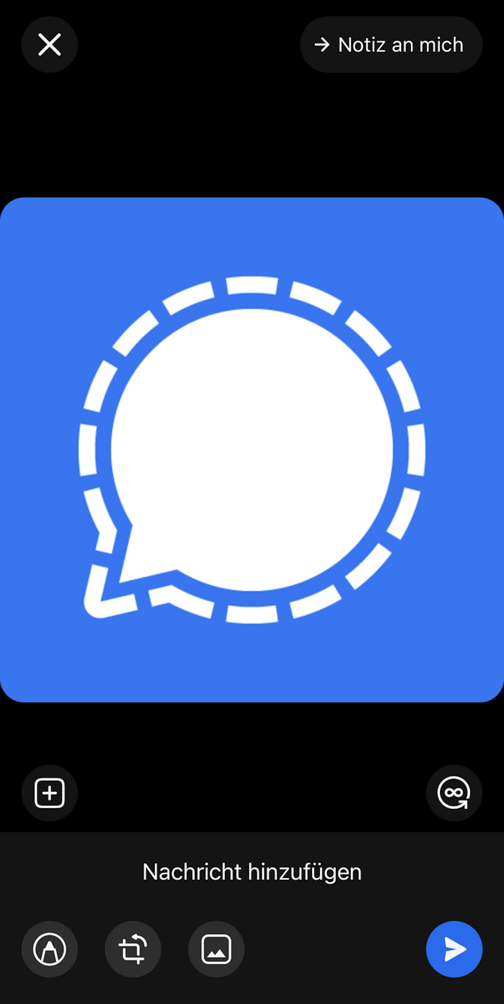 Neue Version des Messengers: Signal mit Verbesserungen für iOS.