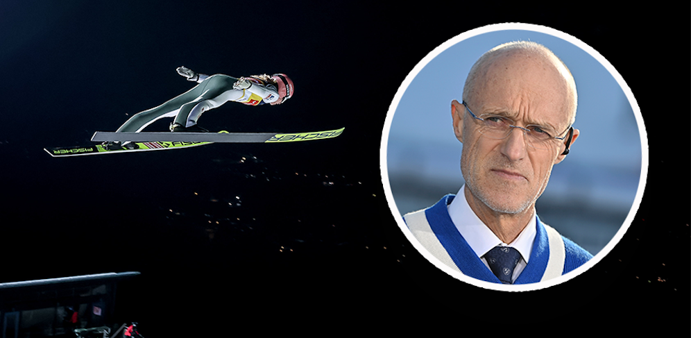 Toni Innauer warnt vor den Gefahren des Frauen-Skispringens. 