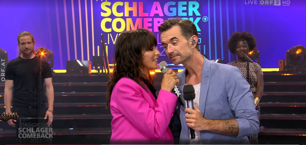Nena bei Florian Silbereisen.