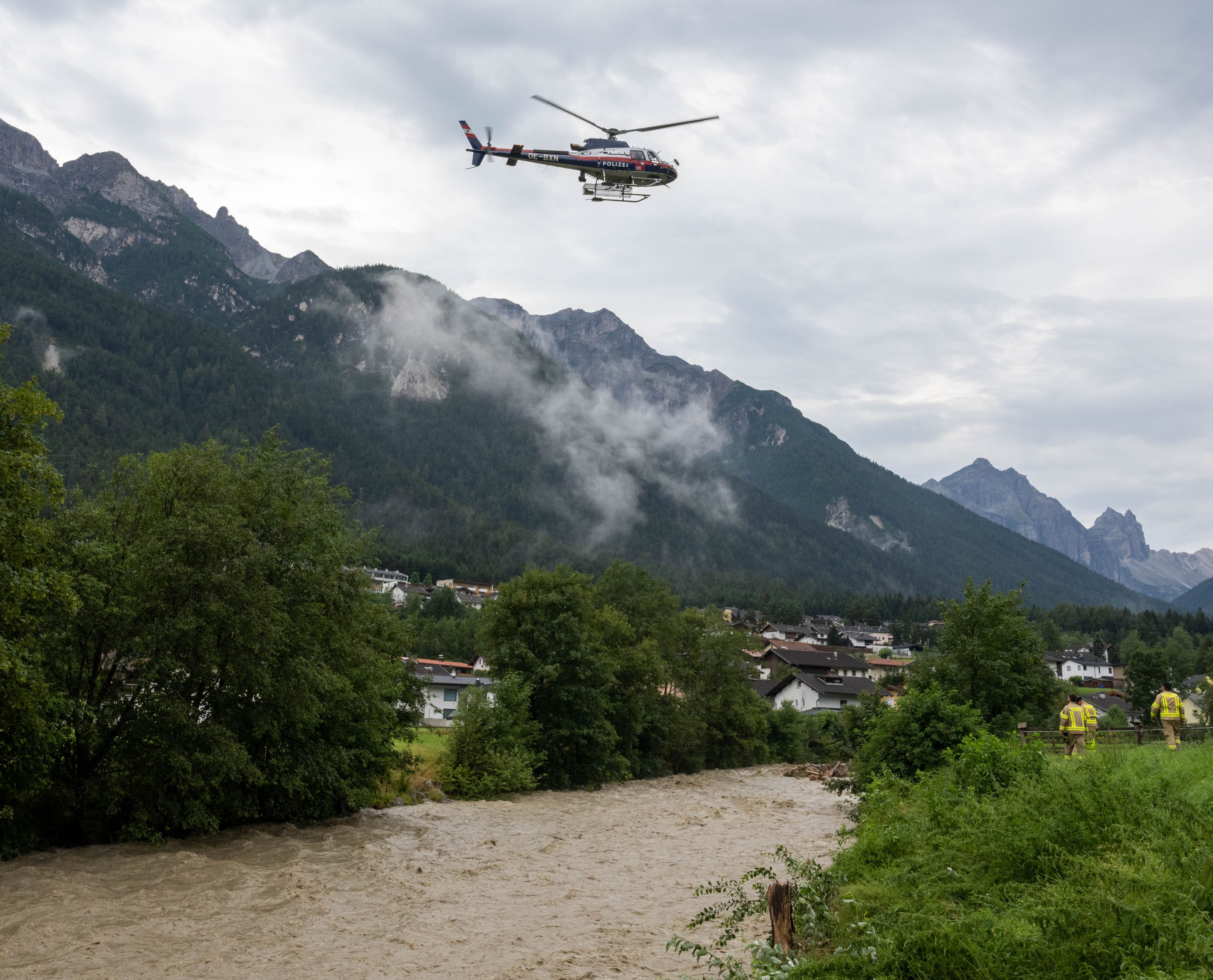 Unwetter, Starkregen und Hagel haben am Freitagabend im Stubaital für enorme Schäden gesorgt.