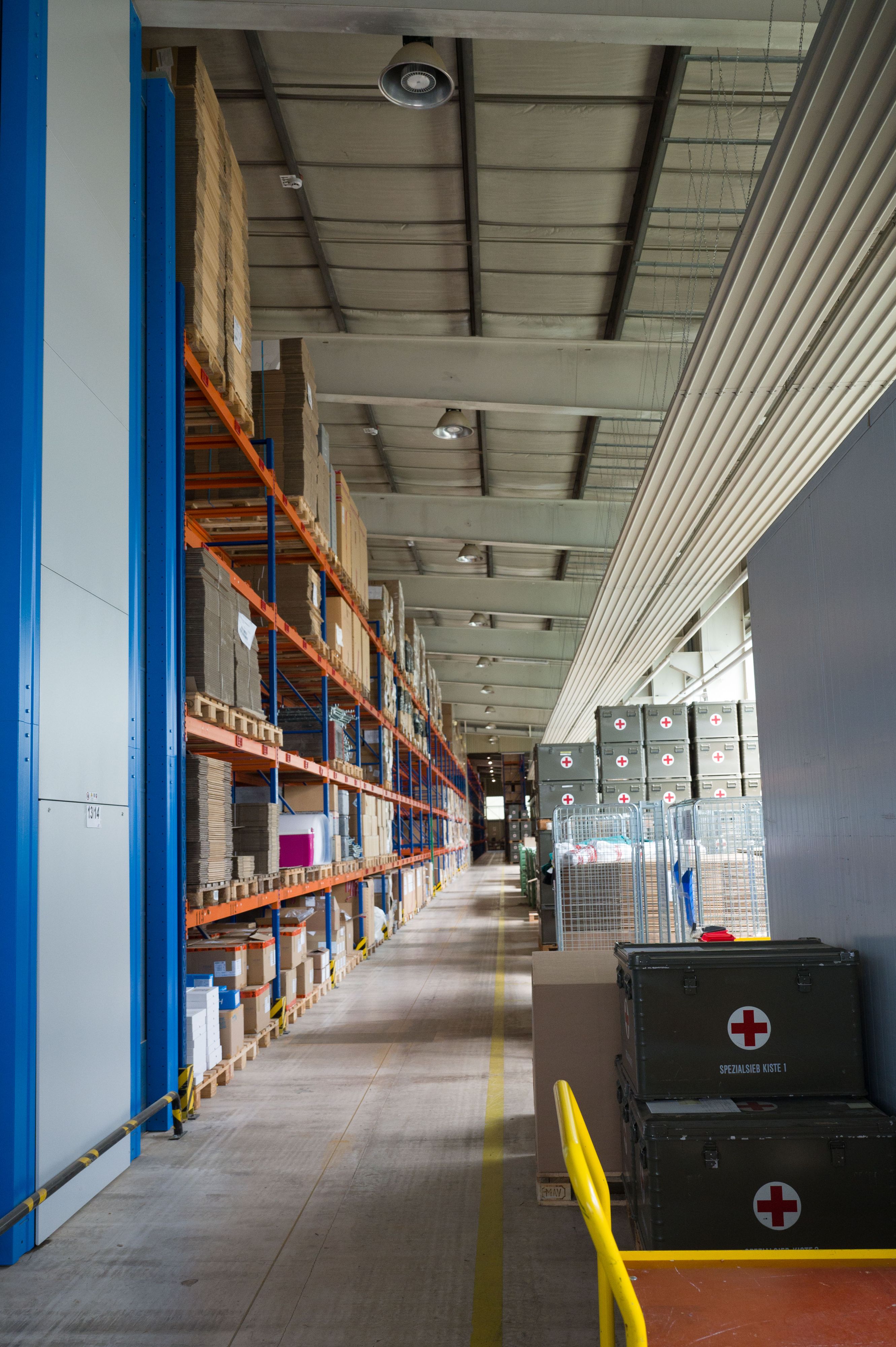 Das Sanitätslager in Eisenerz