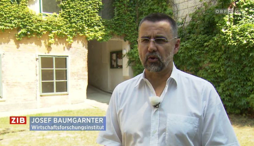 Josef Baumgartner vom Wirtschaftsinstitut.