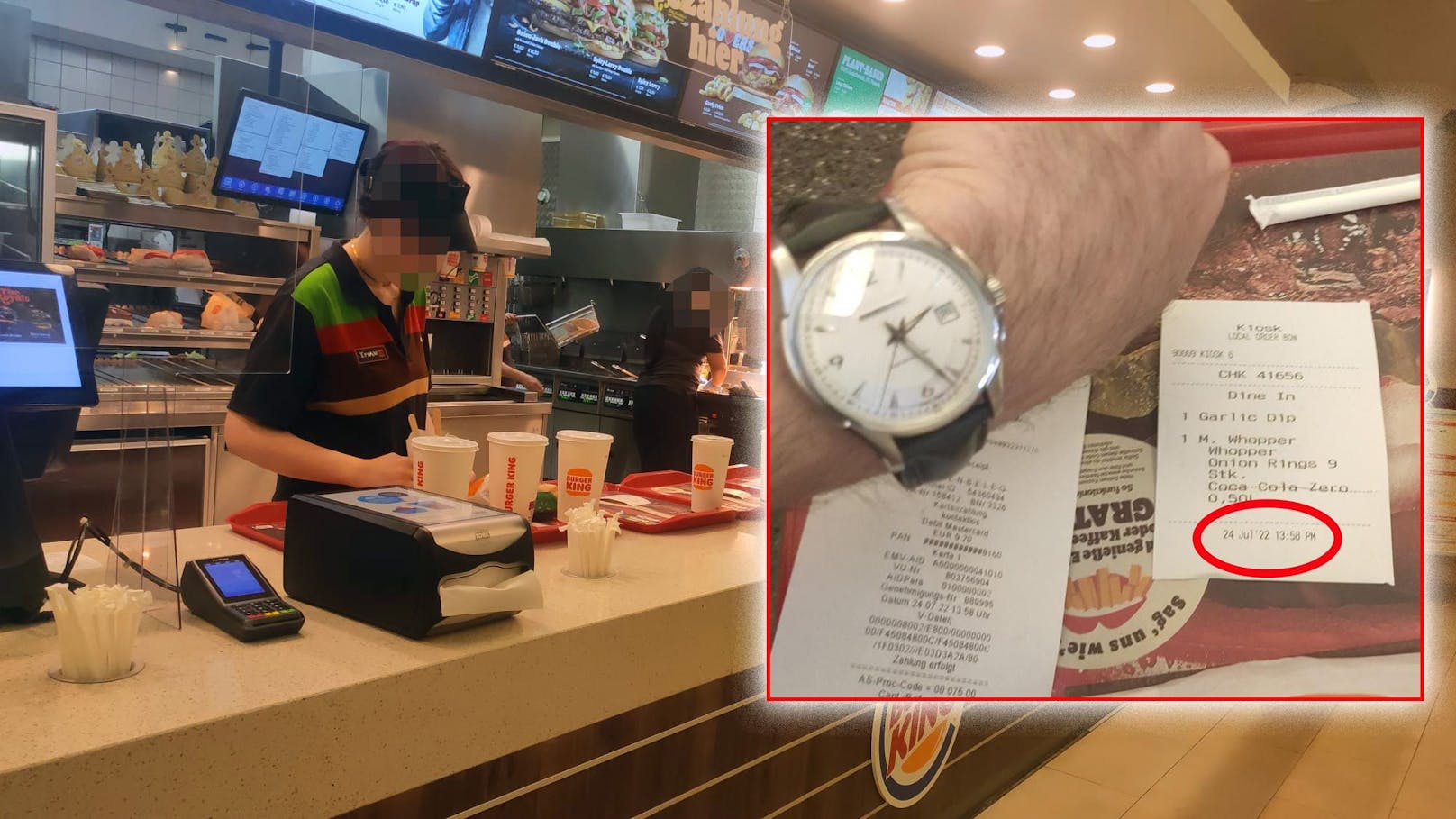 Kein Personal – Wiener wartet 1/2 Stunde auf "Fastfood"