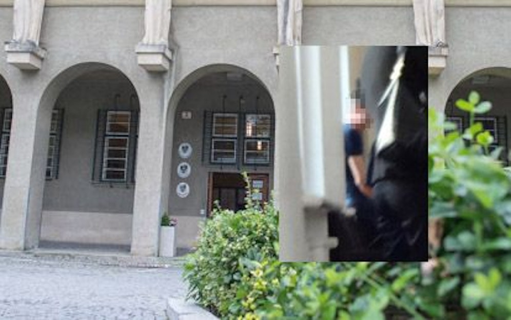 Angeklagter am Gericht Krems