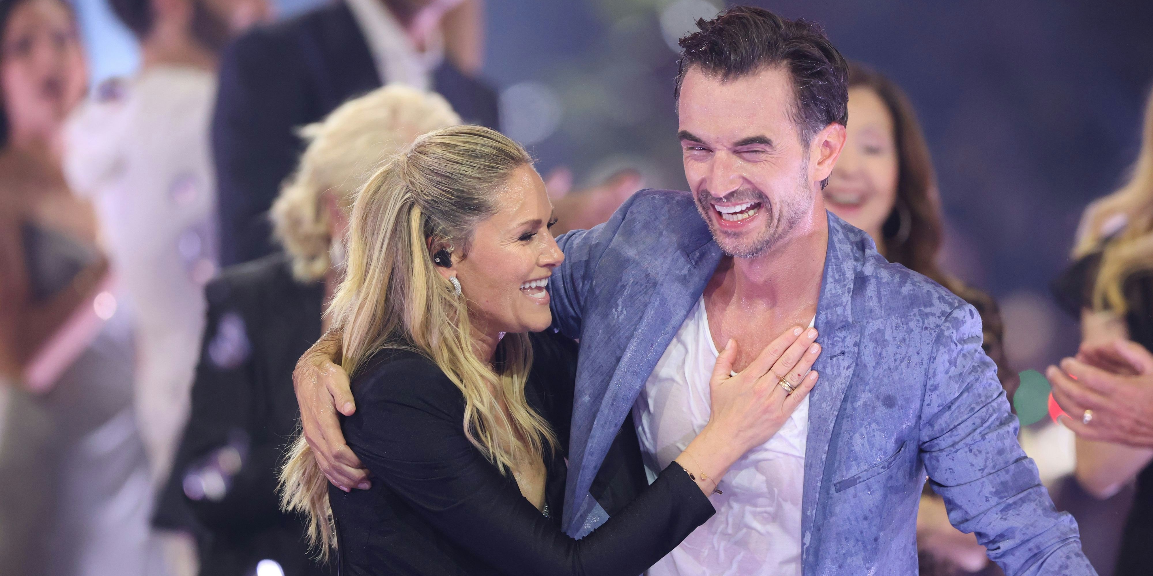 Flori konnte über den Streich aber herzhaft lachen. Vor allem mit seiner Ex Helene Fischer.