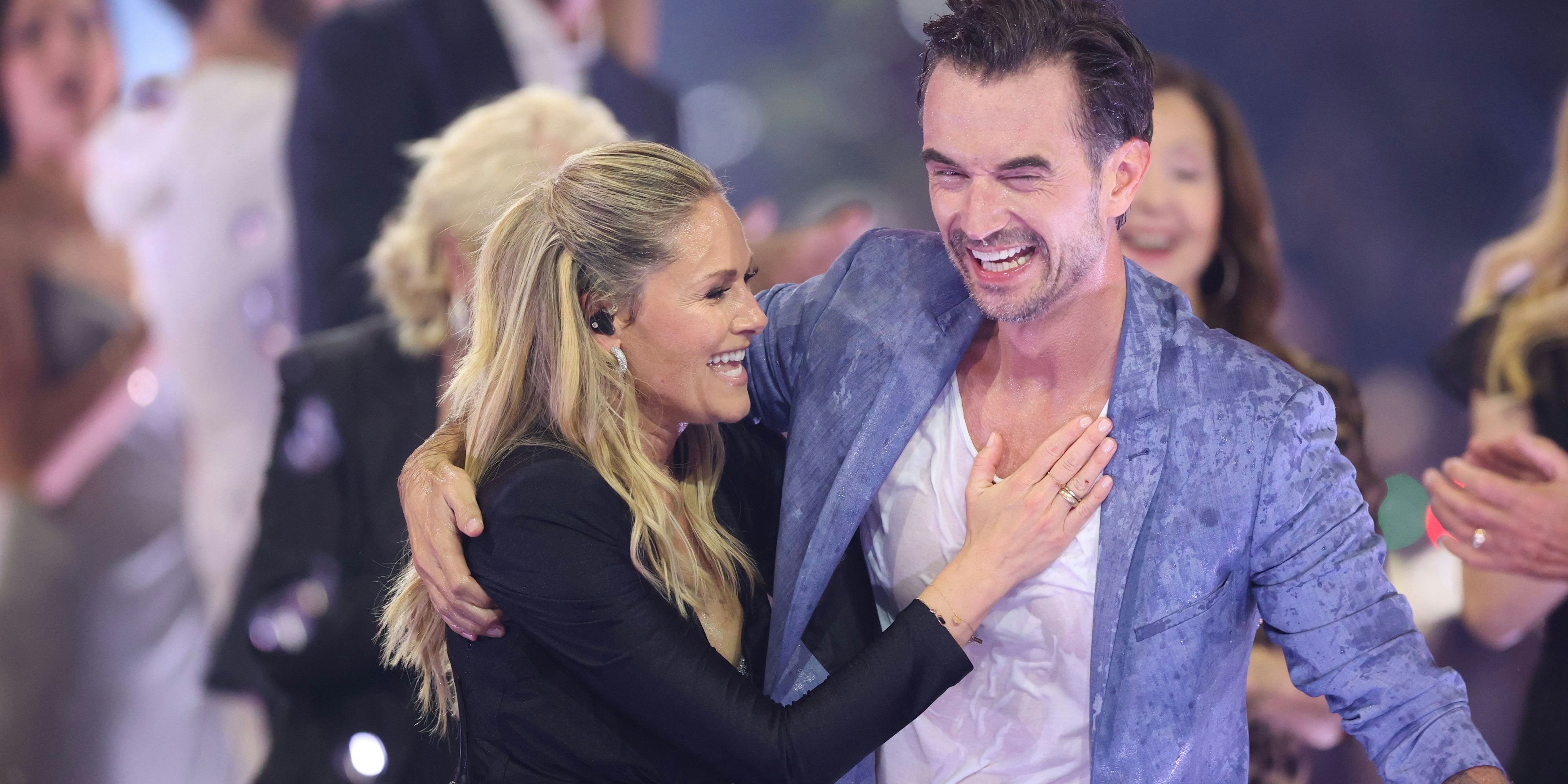Flori konnte über den Streich aber herzhaft lachen. Vor allem mit seiner Ex Helene Fischer.