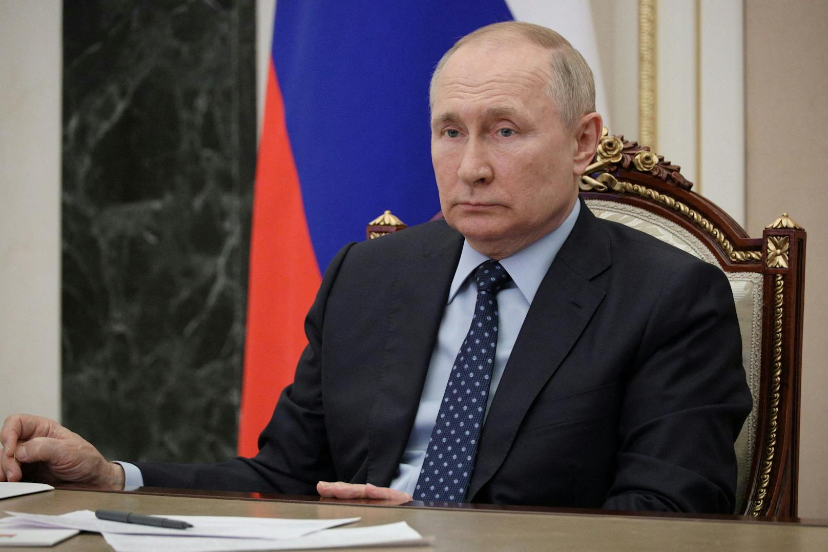 Russlands Präsident Wladimir Putin am  8. Juli 2022.