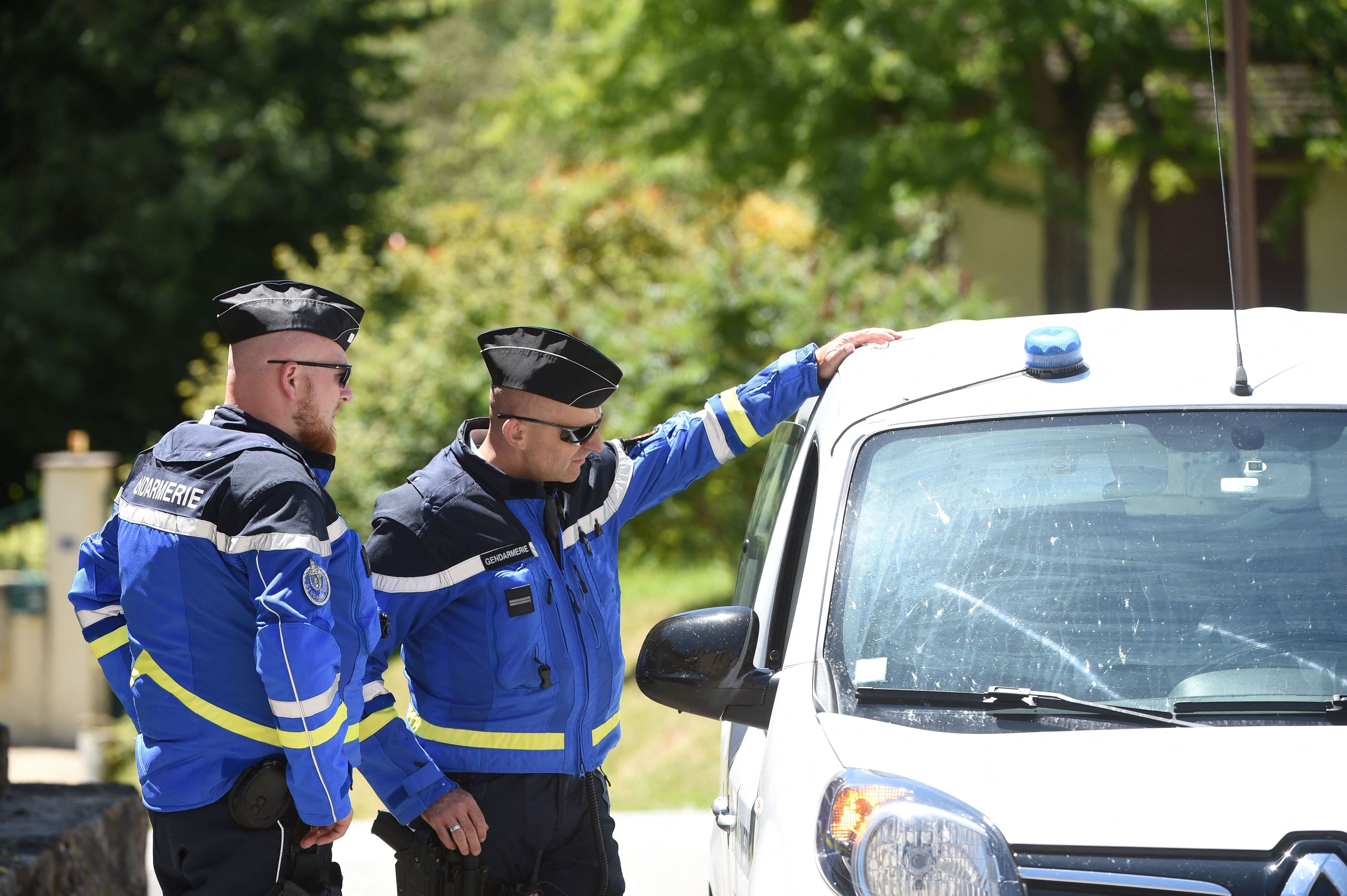 Polizei in Frankreich im Einsatz (Archivfoto)