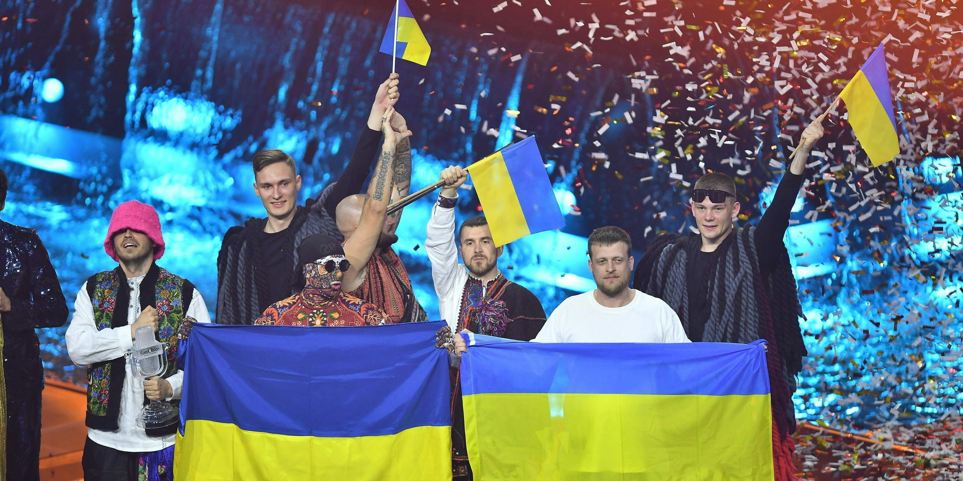 Ukraine hat 2022 den ESC gewonnen.