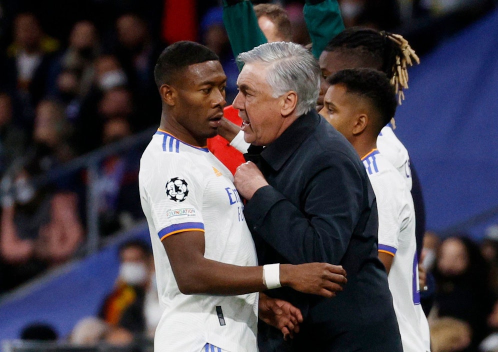 David Alaba, Carlo Ancelotti
