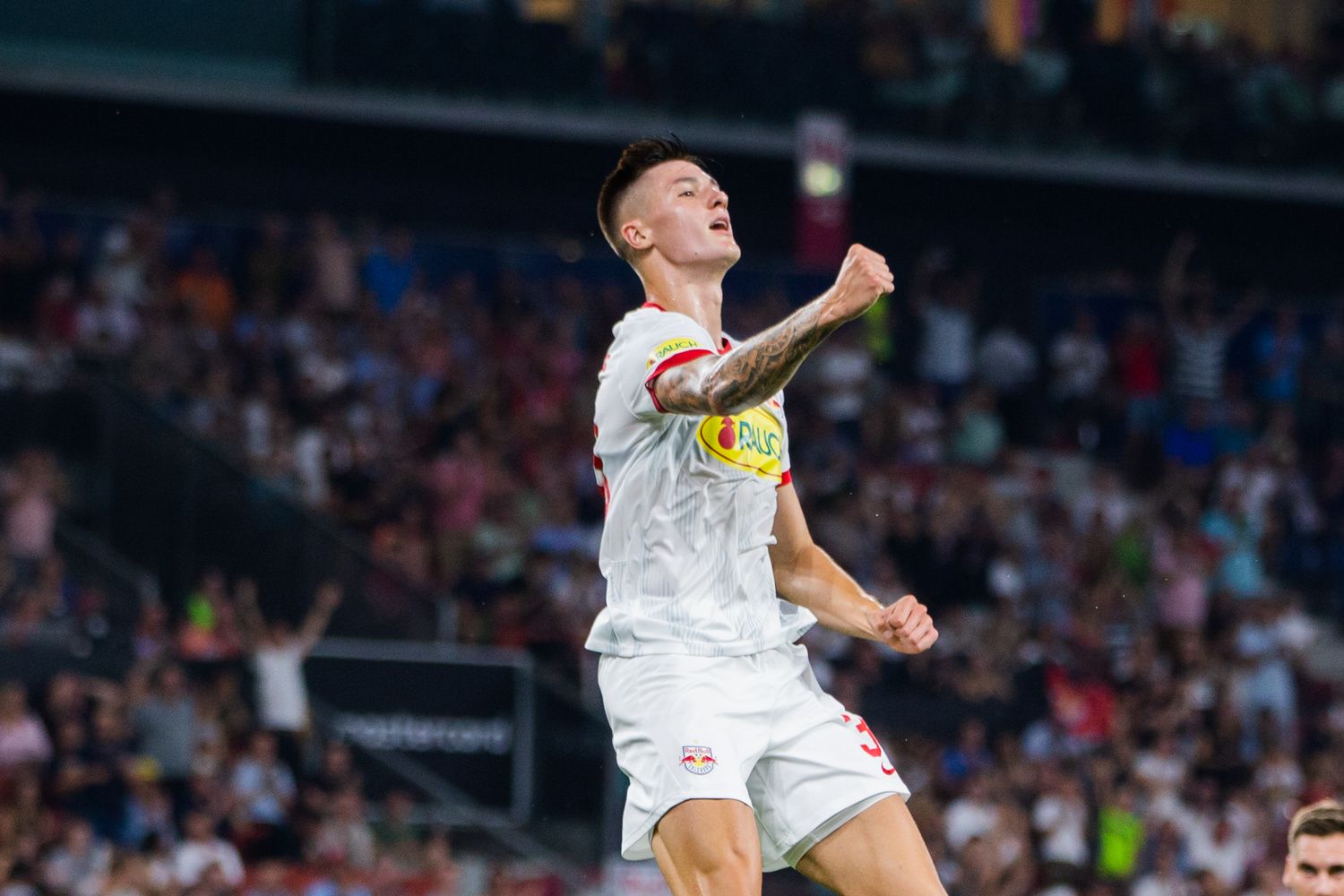 Manchester United hat ein Auge auf Benjamin Sesko geworfen. 