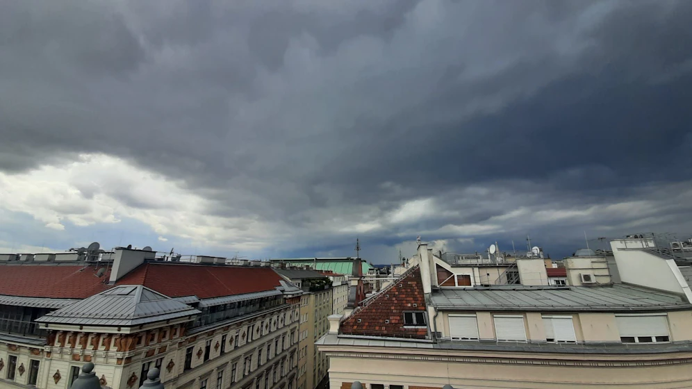 Auch in Wien halten die Experten eine Wetter-Eskalation für möglich. Archivbild