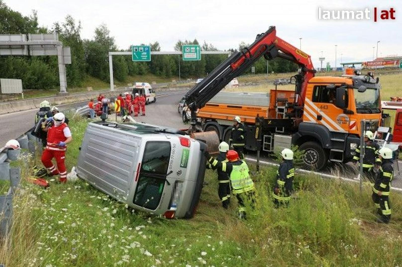 Eine Person wurde schwer verletzt.