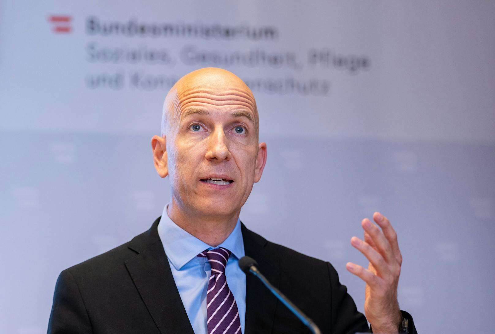 Arbeitsminister Martin Kocher (ÖVP).