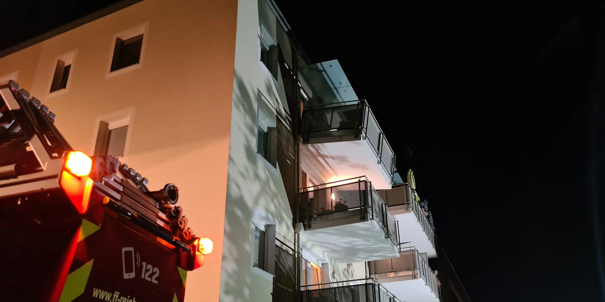 Bilder vom Feuerwehreinsatz.
