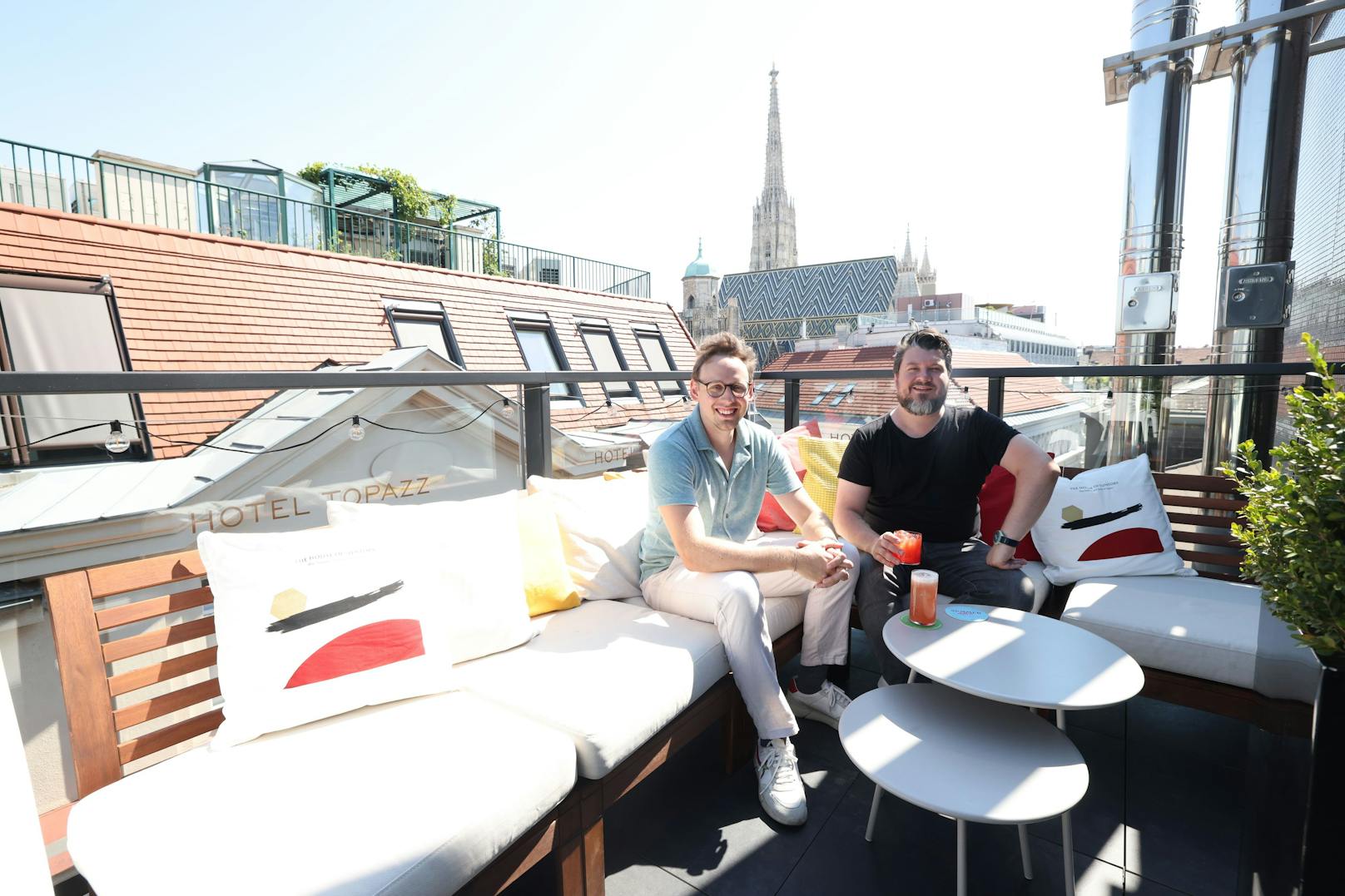 Pop-up im Penthouse: Sommeraffäre über Wiens Dächern