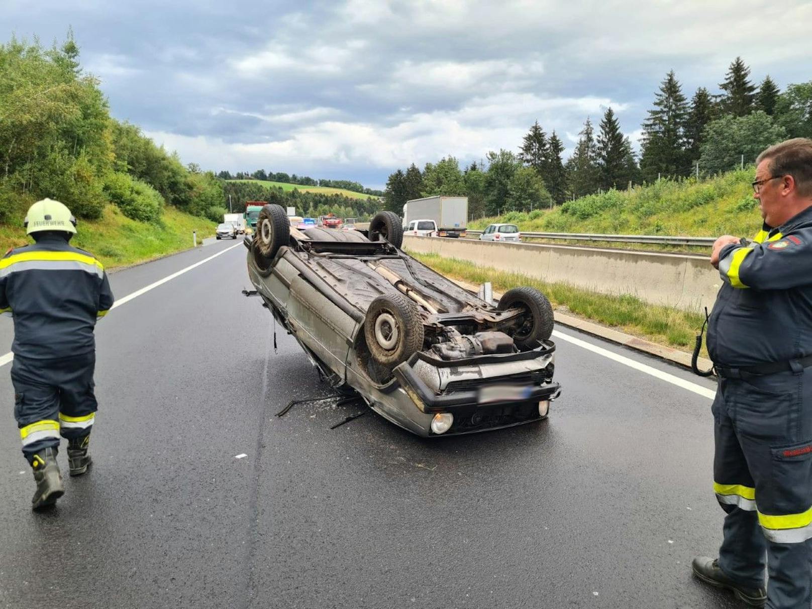 Auf der A2 ereignete sich am Dienstagmorgen ein schwerer Verkehrsunfall. 