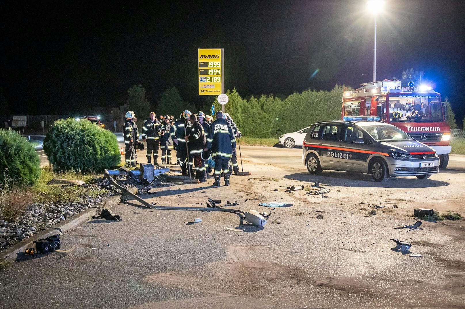 Die Frau musste ins Spital gebracht werden.