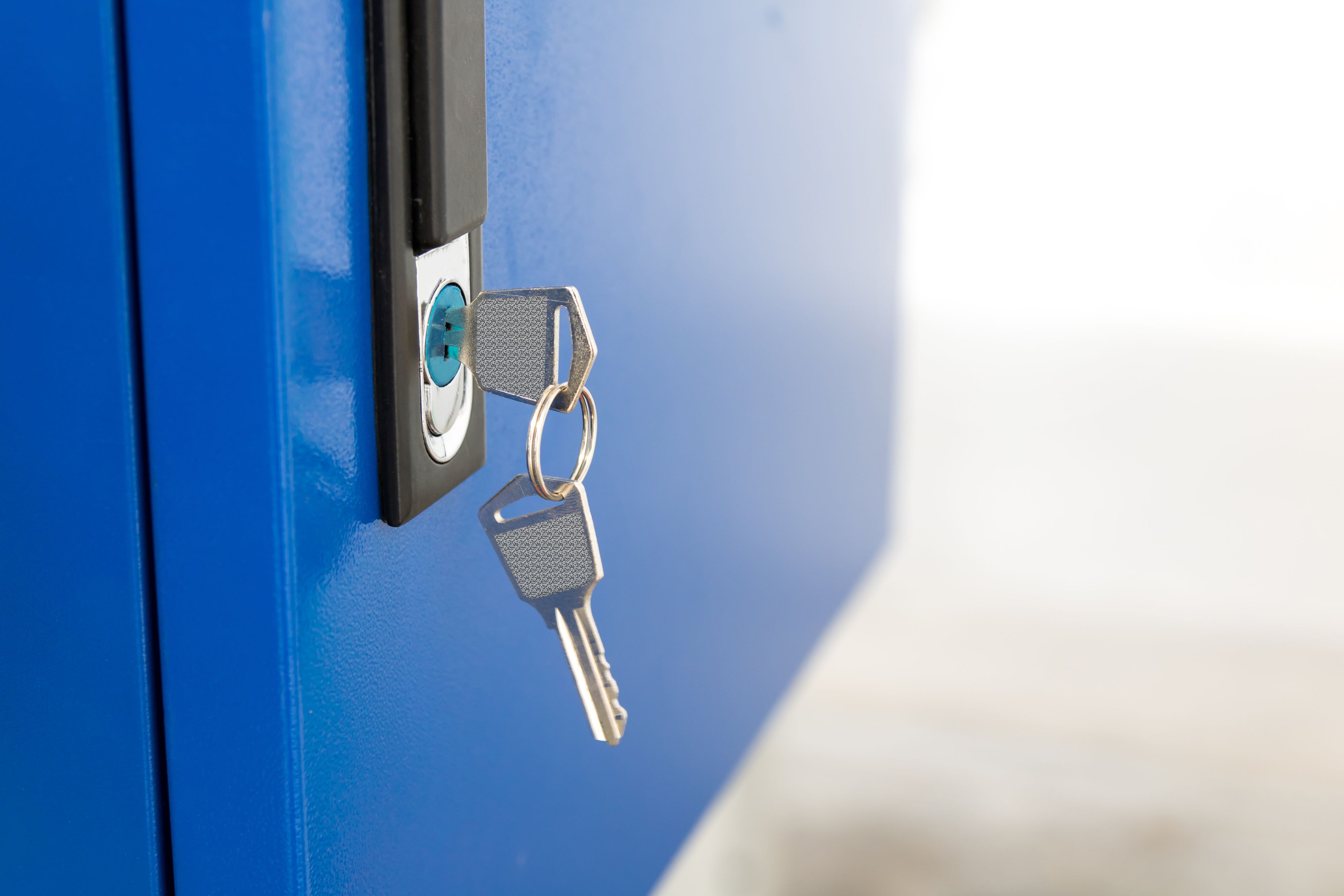 Ein verlorener Spindschlüssel sorgte in einem Fitnessstudio in der Wiener City für einen Polizeieinsatz.