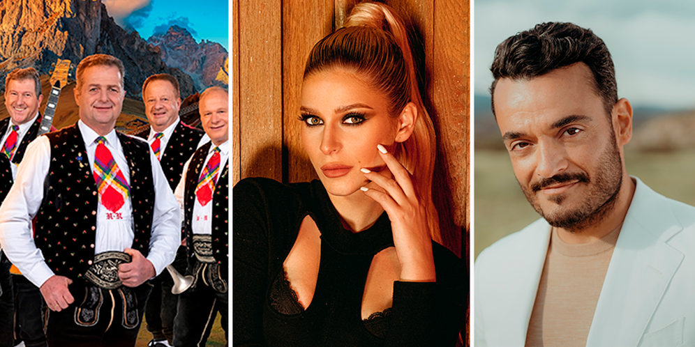 Im August 2022 gibt's neue Musik u.a. von&nbsp;den Kastelruther Spatzen, Marie Reim und Giovanni Zarrella.