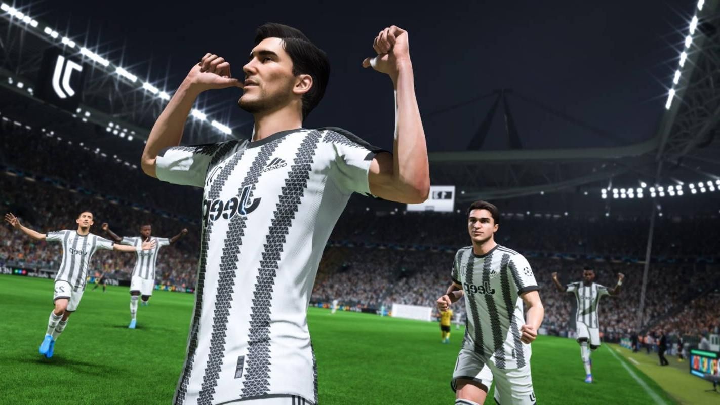 «Fifa 23» macht Juventus Turin wieder als Mannschaft spielbar.