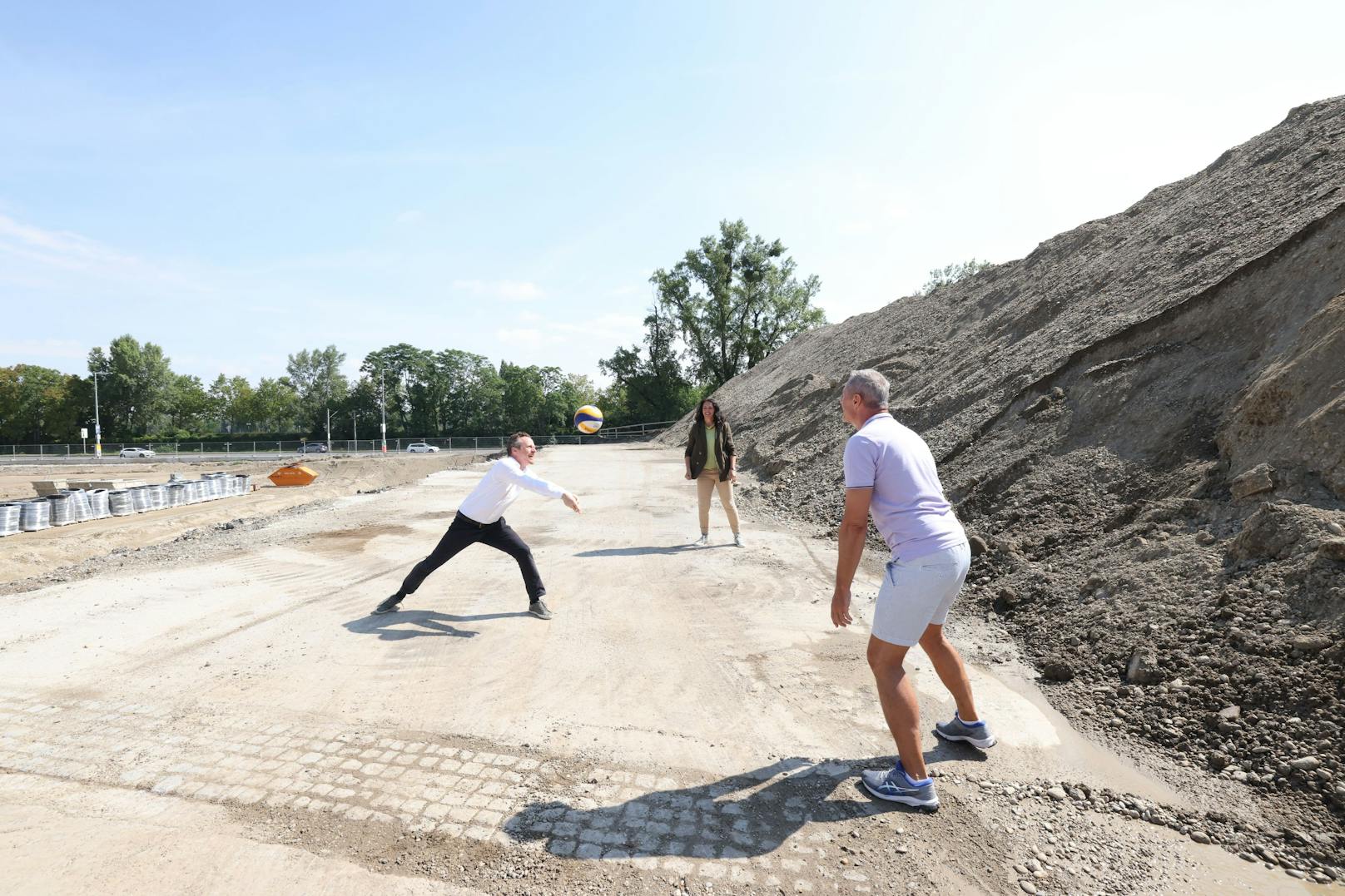 An dieser Stelle könnte bald das neue Herzstück der Halle sein: der Ballsportbereich