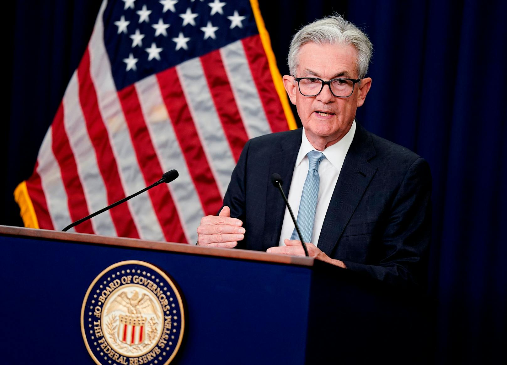 Fed-Chef Jerome Powell ist der US-amerikanische Währungshüter.