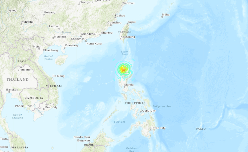 Das Epizentrum des jüngsten Erdbebens auf den Philippinen befand sich im Norden der Insel Luzon. 