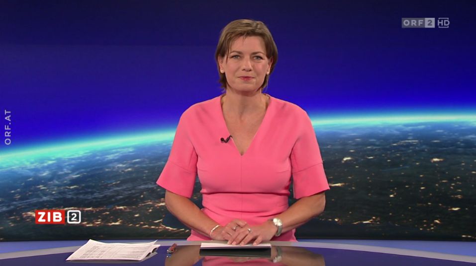 Abschied mit einem Lächeln:&nbsp;Marie-Claire Zimmermann bei ihrem ZIB2-Comeback