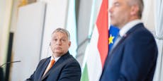 Kanzler traf Orban nach Skandalsager – nur 2 Fragen erlaubt