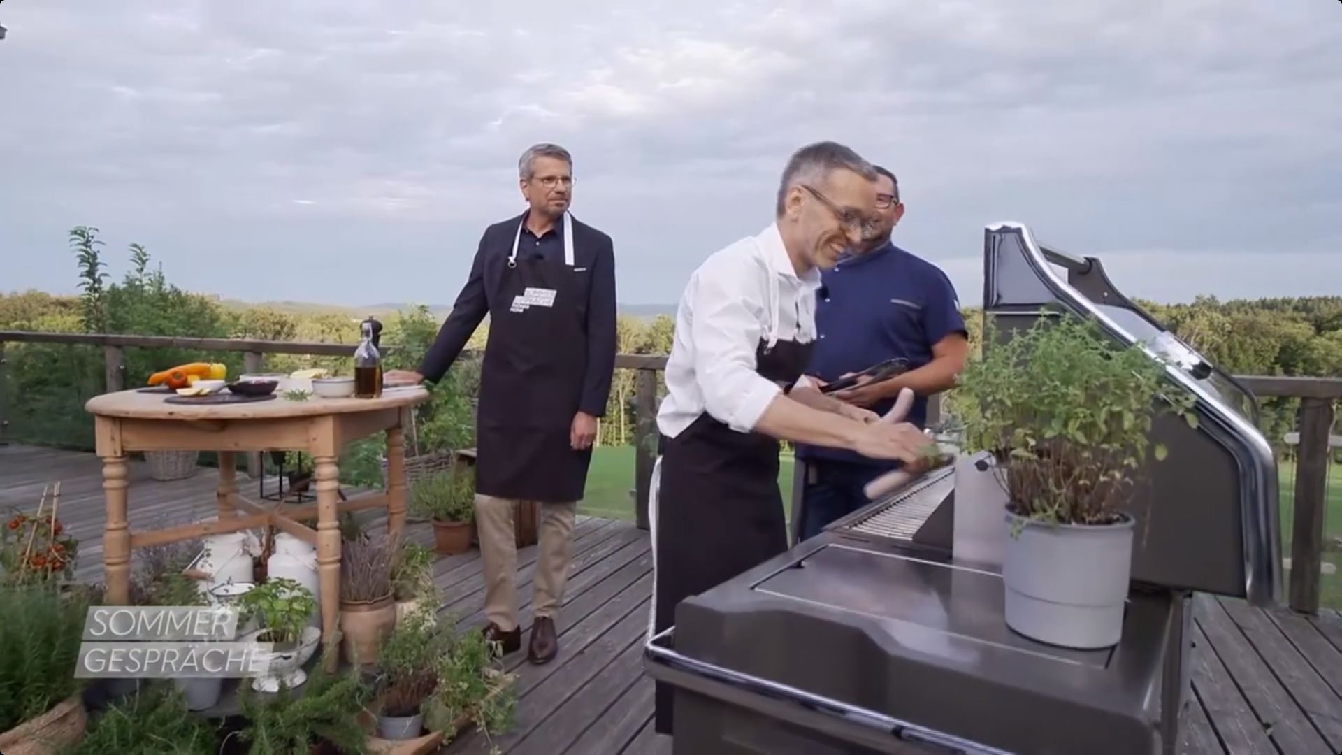 Herbert Kickl im PULS24 Sommergespräch am 28. Juli 2022.