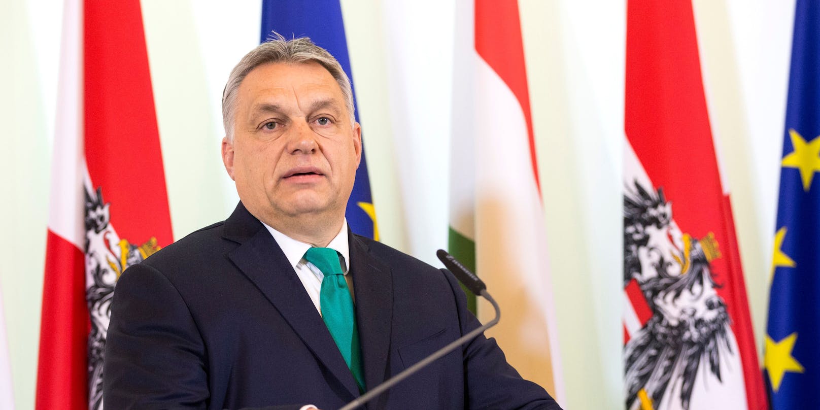 Archivfoto vom 30. Jänner 2018 - da war Orban zuletzt in Wien. 