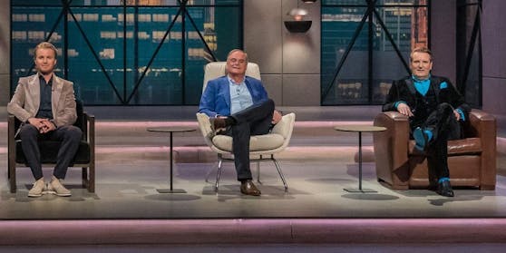 Nico Rosberg, Dr. Georg Kofler und Ralf Dümmel.