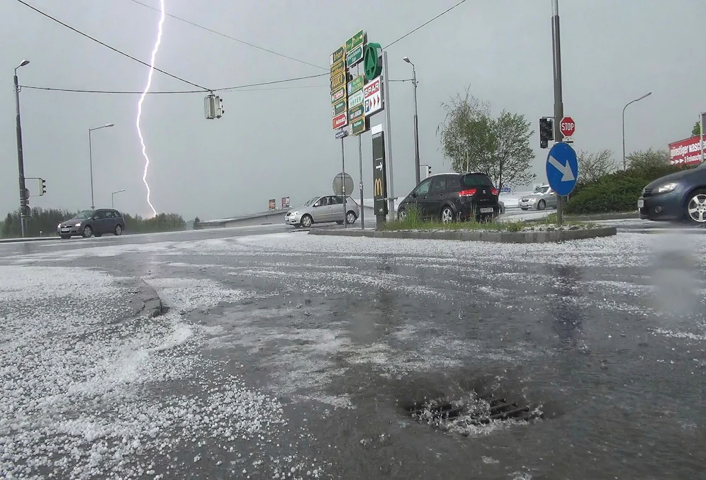 Schweres Hagel-Unwetter in Zwettl: Die Gewitter-Gefahr in Österreich ist die kommenden Tage extrem hoch.