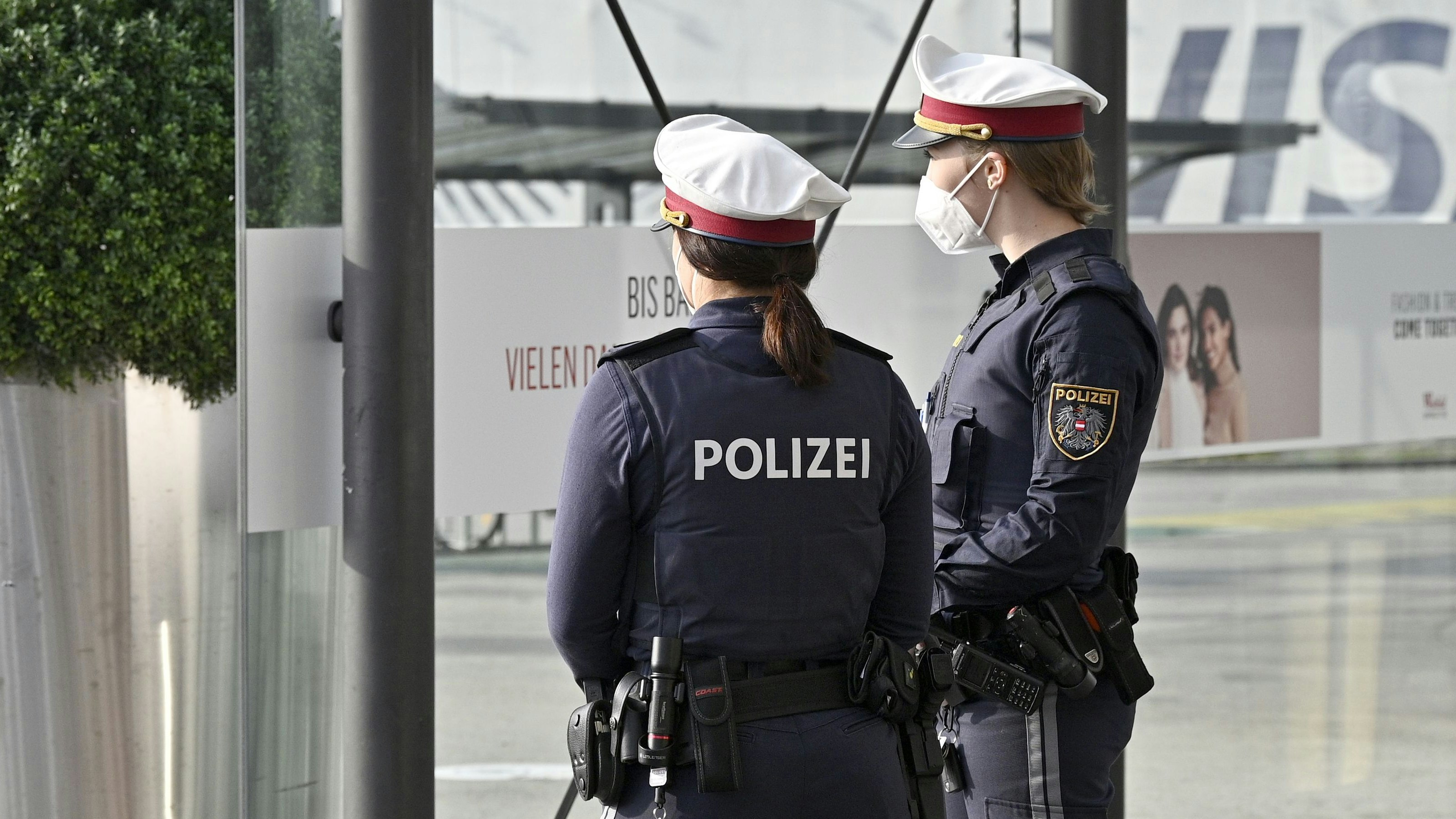 Polizisten im Bezirk Mödling. Symbolbild