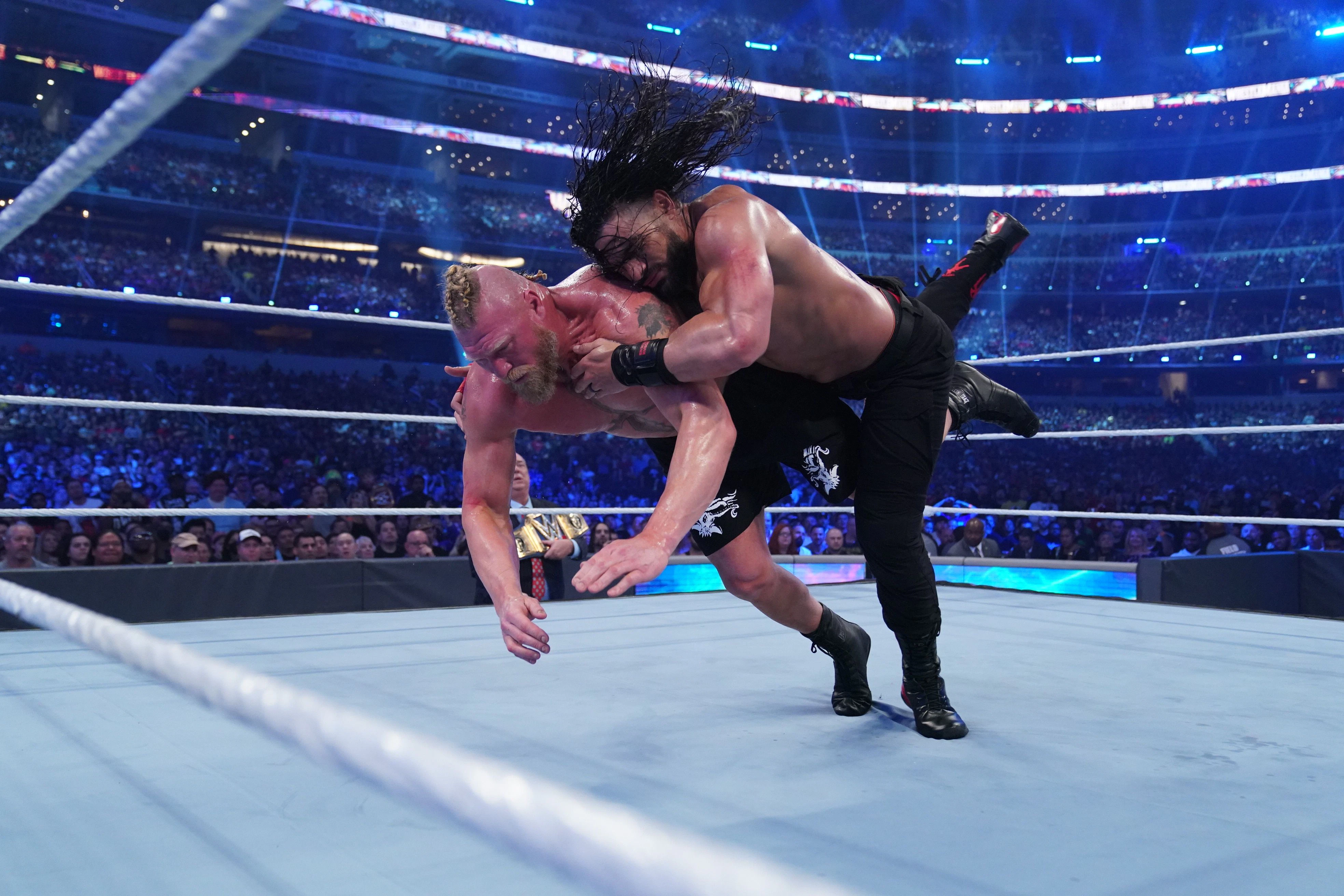 Brock Lesnar gegen Roman Reigns
