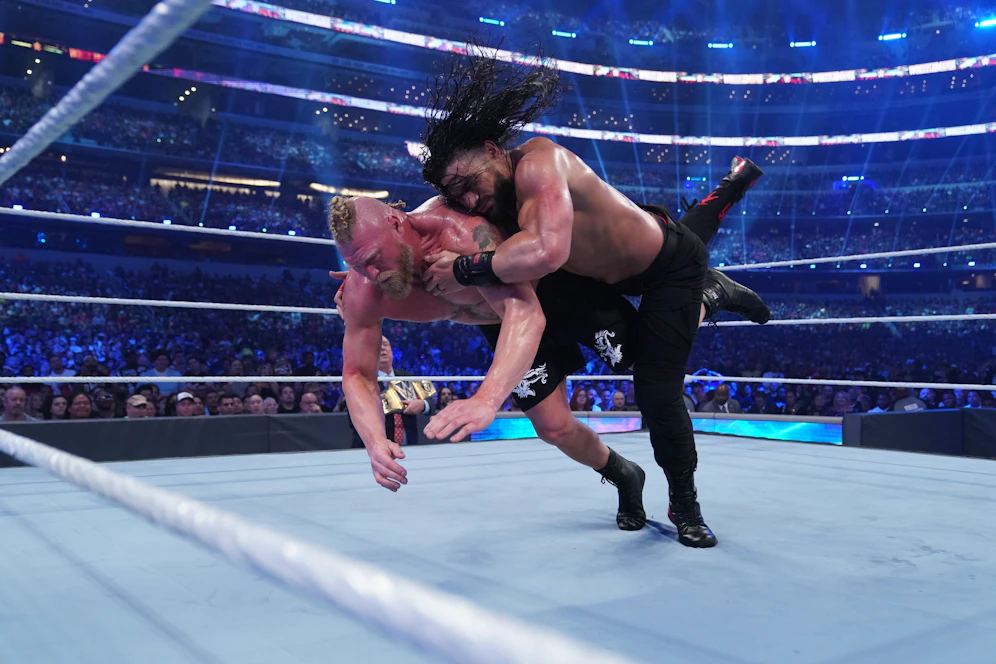 Brock Lesnar gegen Roman Reigns