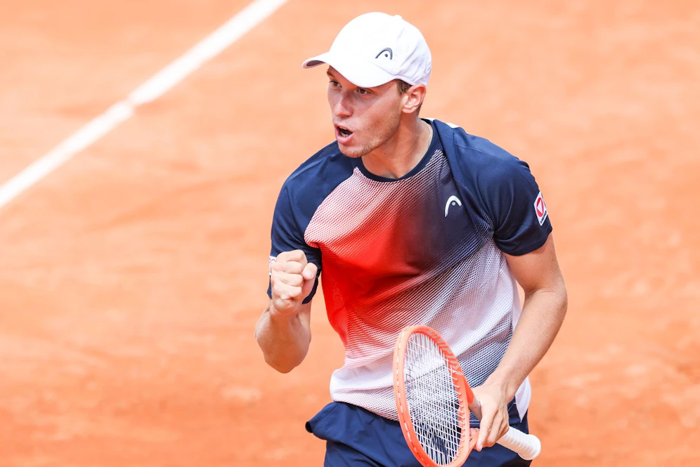 Filip Misolic hat es sensationell ins Halbfinale von Kitzbühel geschafft. 