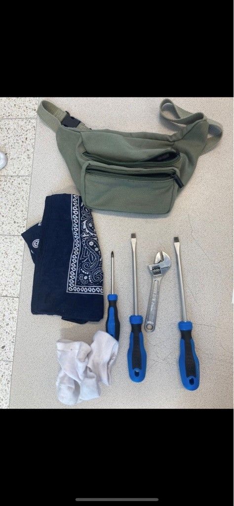 Die Polizei konnte die Gegenstände sicherstellen. 