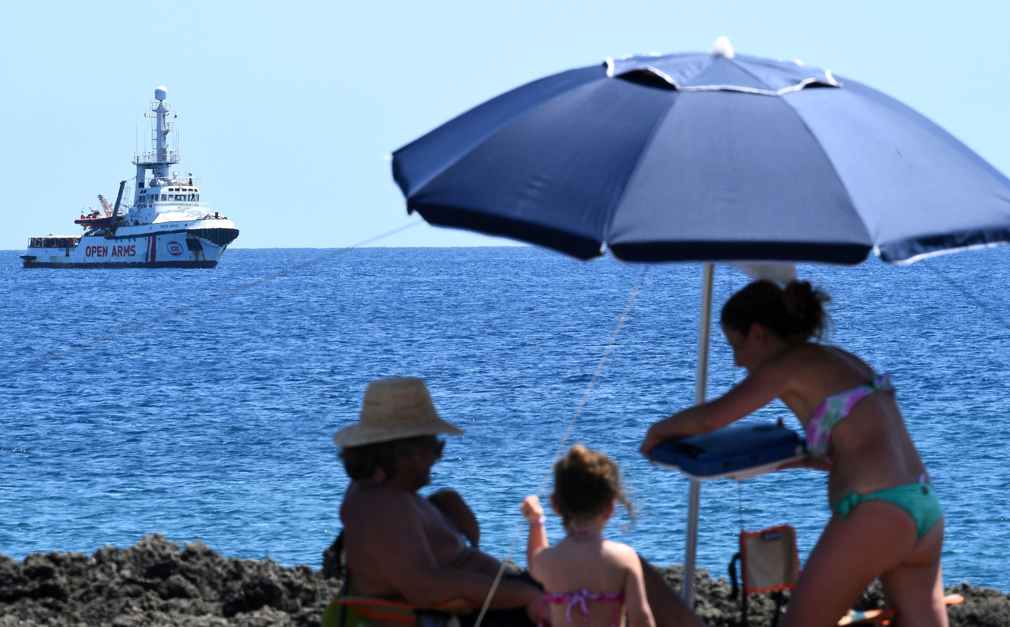 An vielen Stränden Italiens wurde ein Badeverbot ausgerufen.