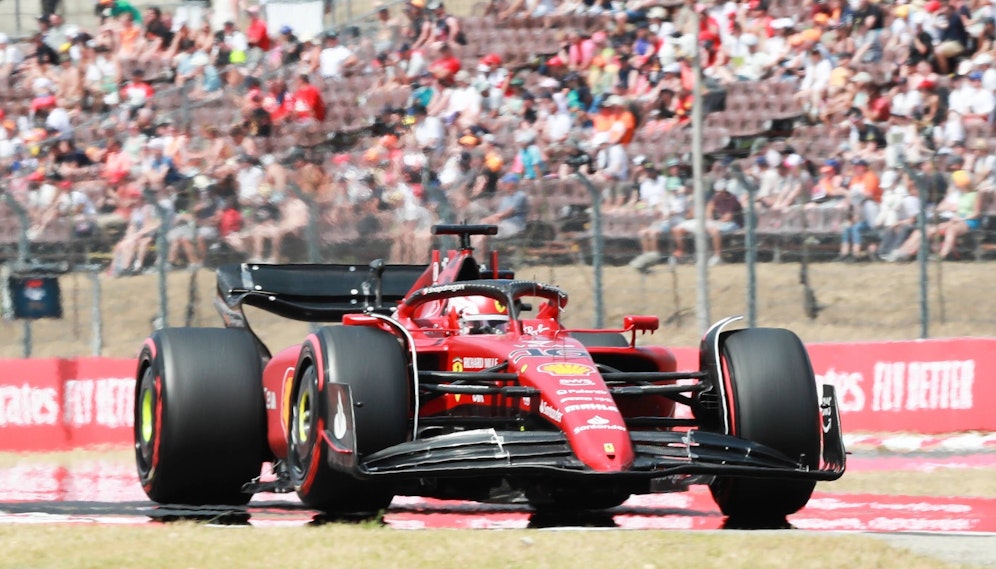 Charles Leclerc fährt die Freitags-Bestzeit.