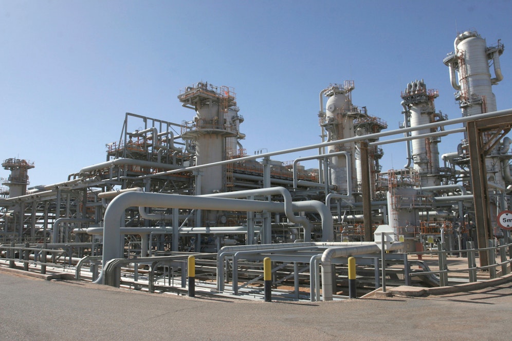 Bald könnte auch über diesen Standort in Algerien Erdgas nach Europa fließen. 