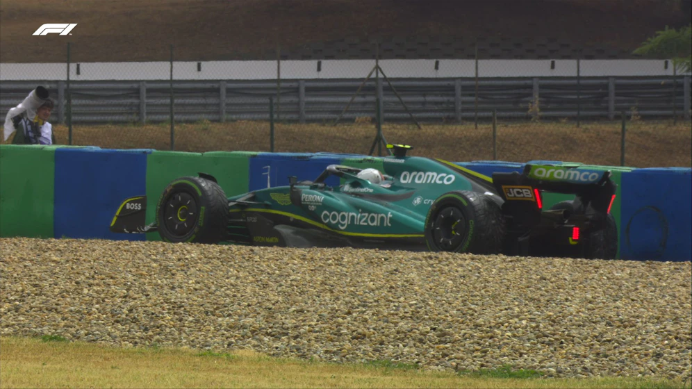 Sebastian Vettel ist im dritten Freien Training abgeflogen.