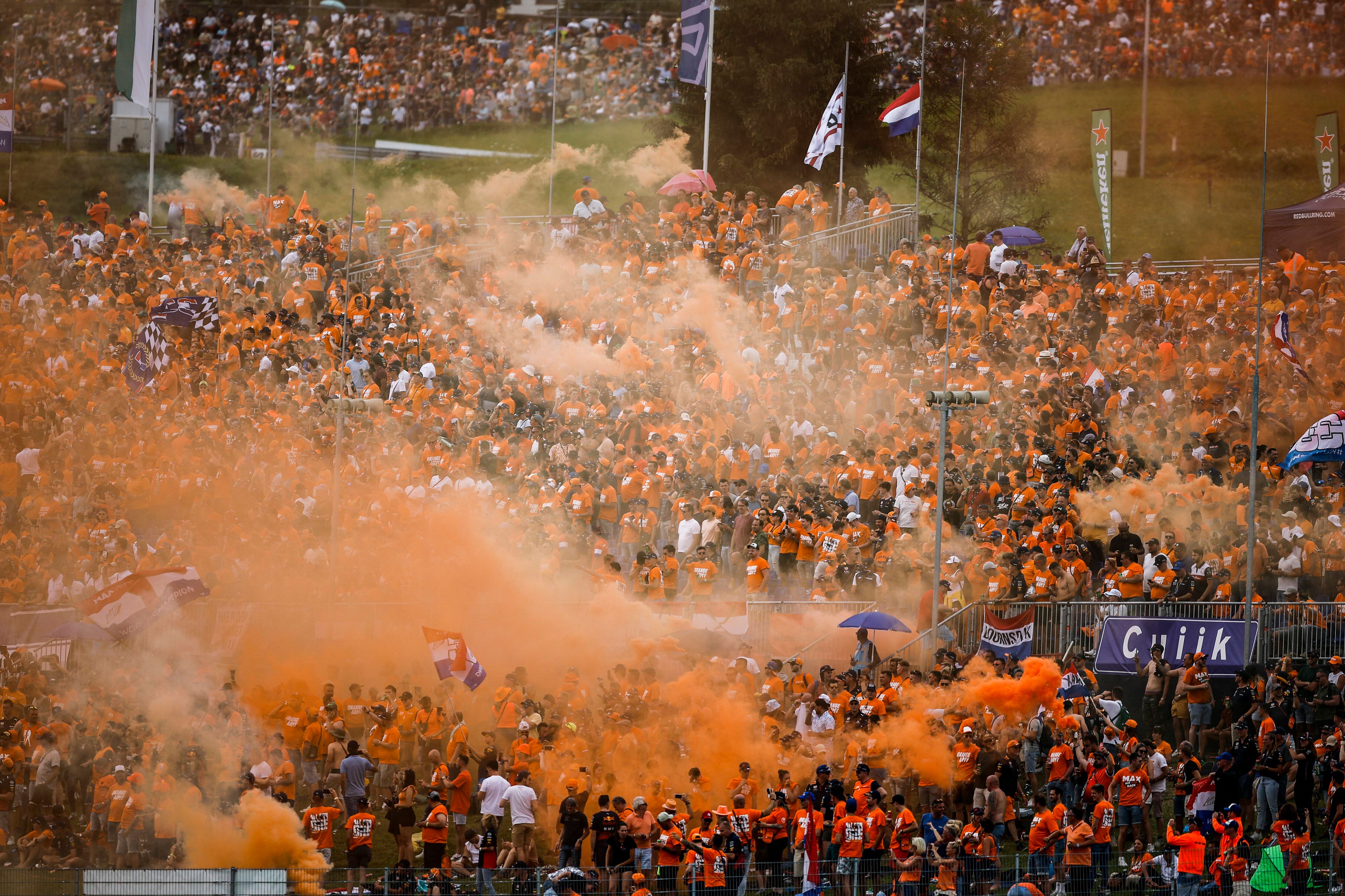 Fans von Max Verstappen sind in Ungarn negativ aufgefallen. 