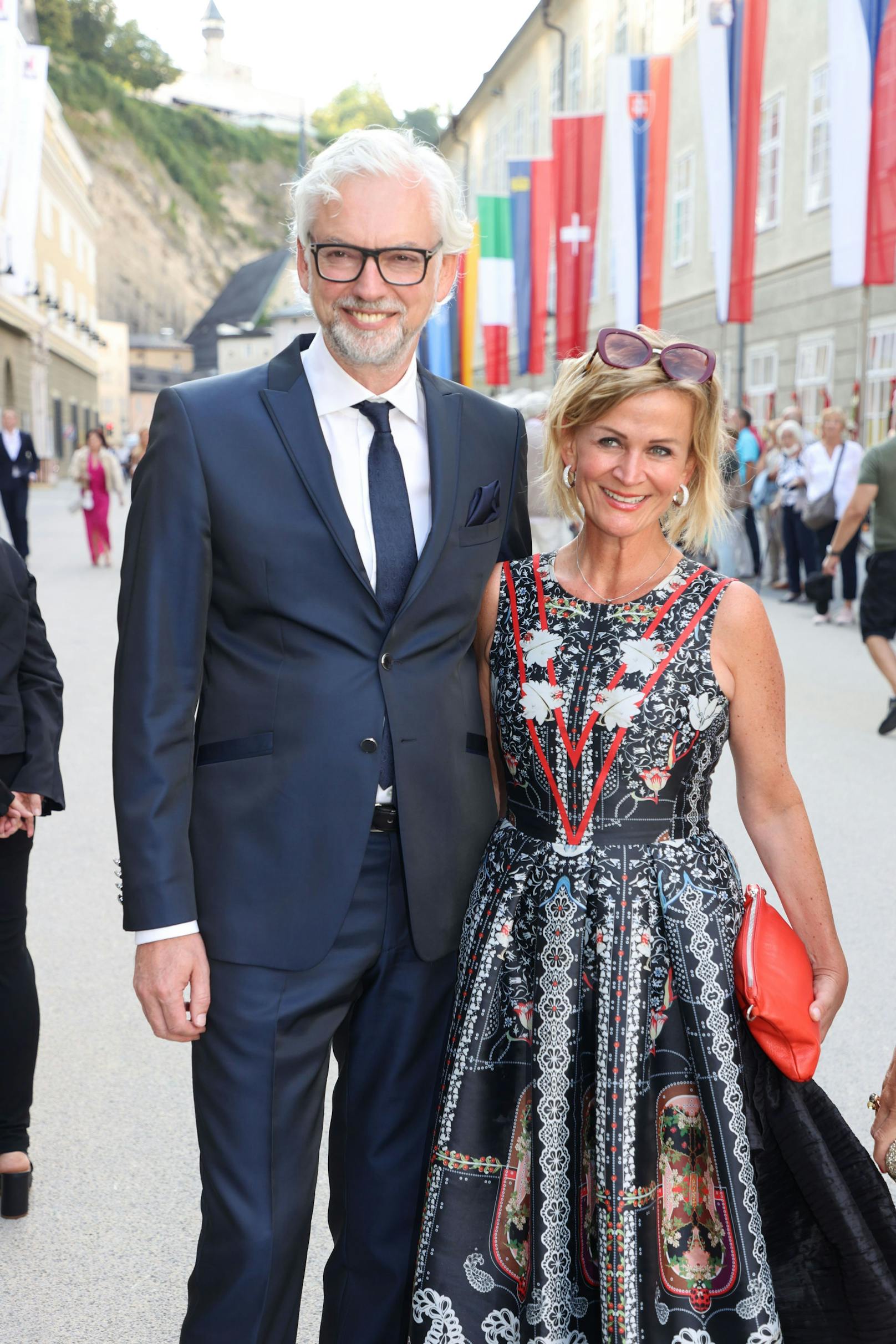 Verbund-Chef Martin Strugl mit Ehefrau Doris