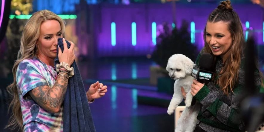 Cora Schumacher hat die Hundepaste nicht geschmeckt.