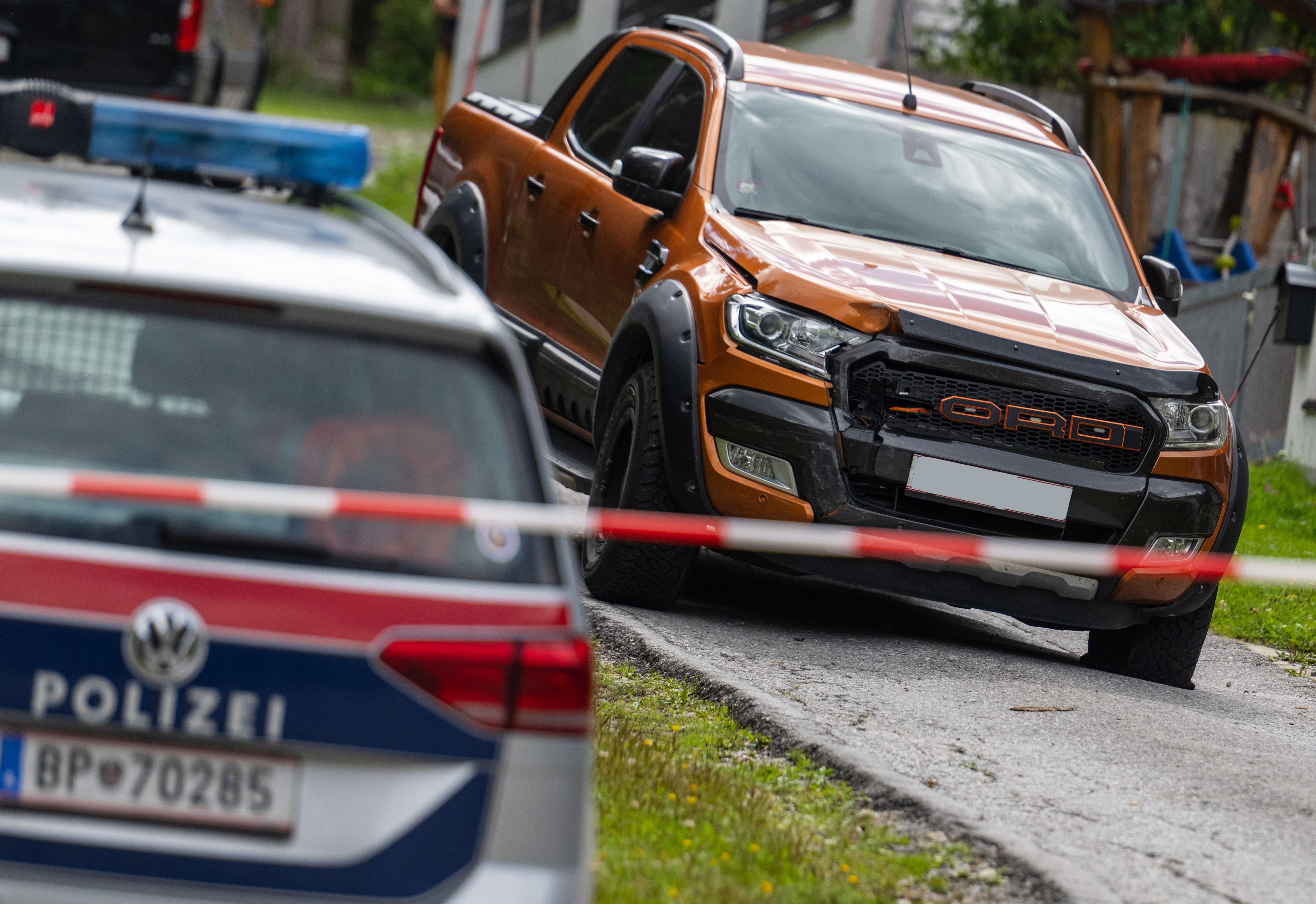 Mit diesem Puck-Up verletzte die Frau zwei Beamte