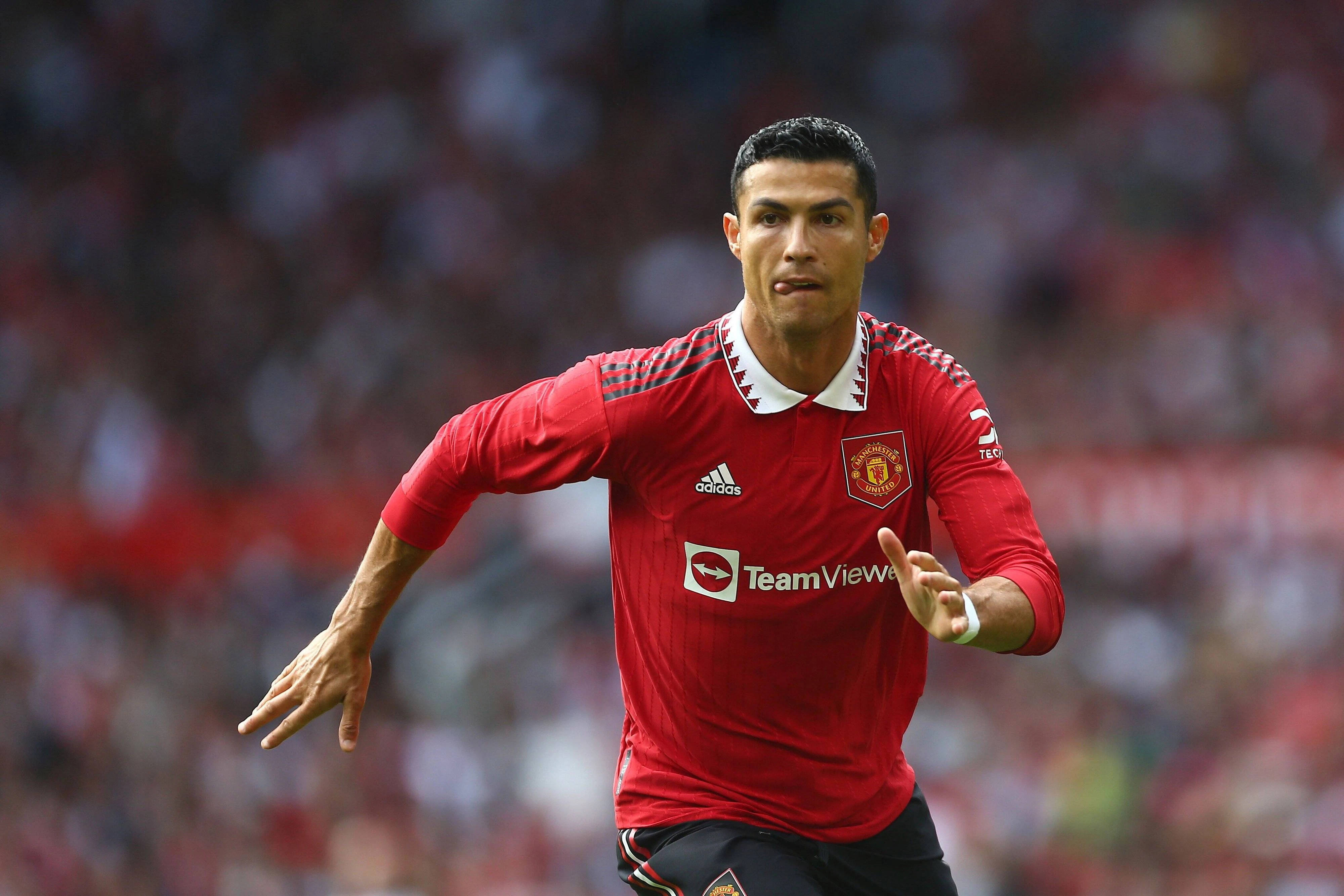 Ronaldo lief erstmals in der neuen United-Garnitur auf.